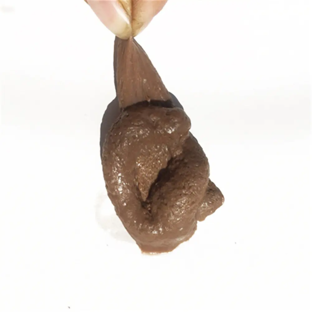 Realistic Fake Poop Regular EVA Plastic Joke Fun Party Supplies All Occasions Prank Poop Soft Sticky Waste Turd