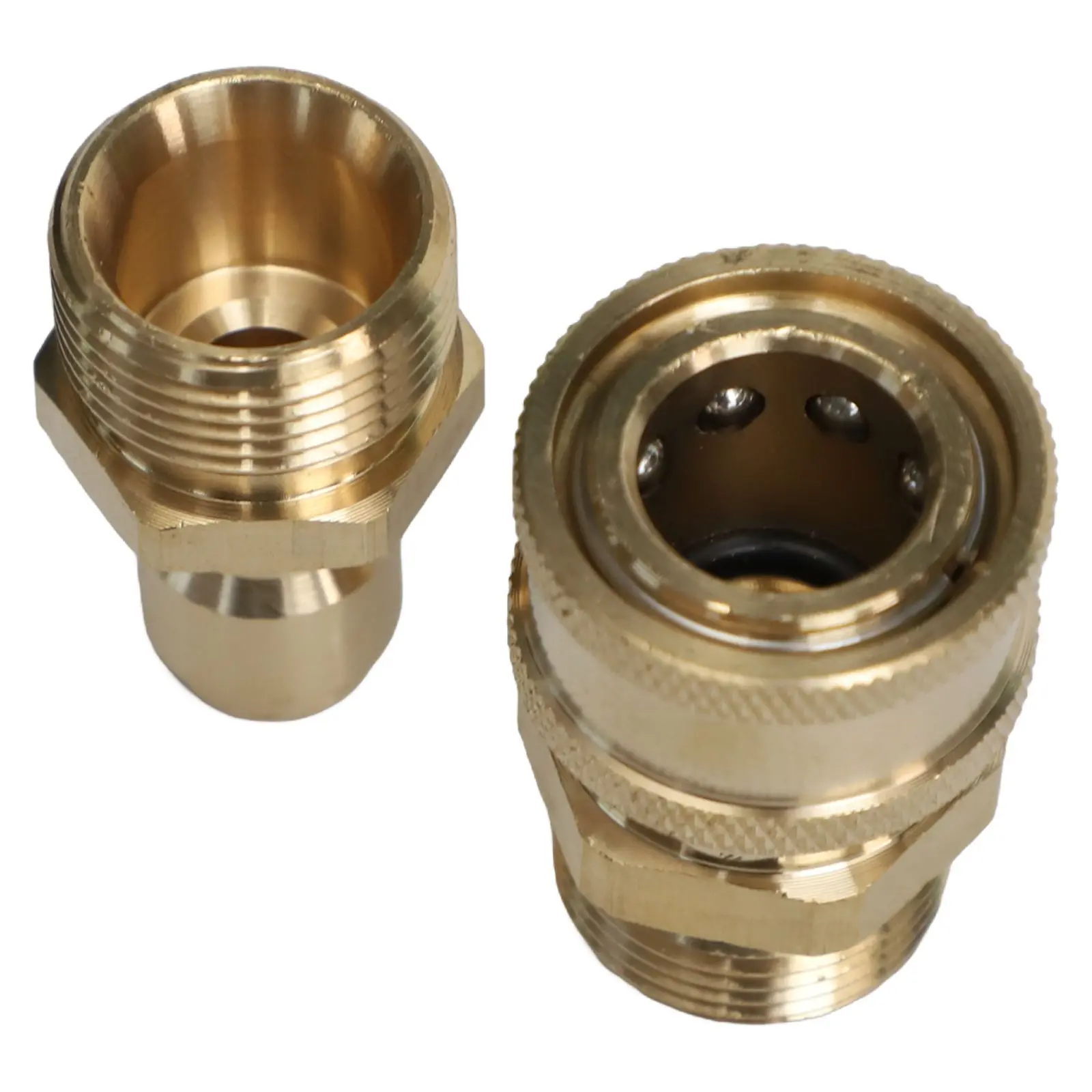 Quick Connector Pressure Washer Adapter All-copper Quick-connect Joint Quick-plug Water Pipe Adapter Car Washing Machine Fitting