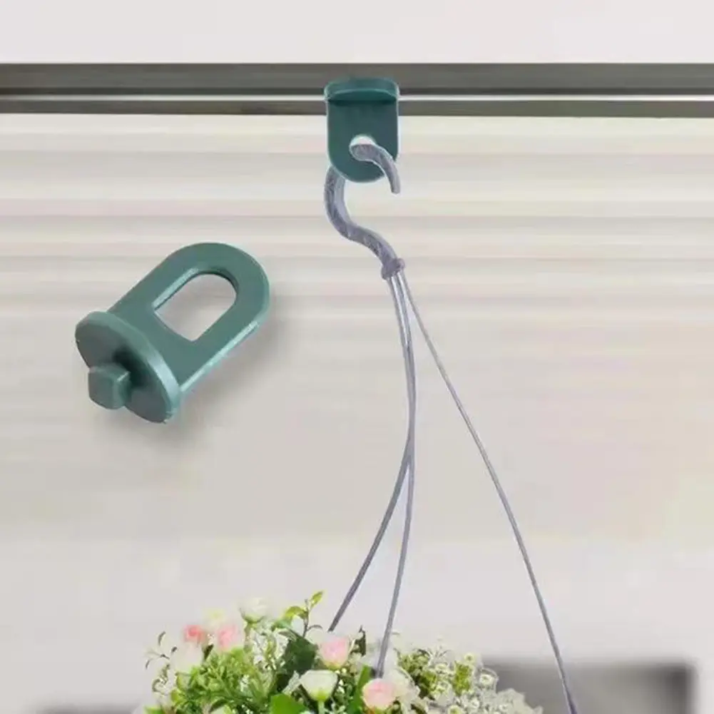 50PCS Plastic Greenhouse Hanging Crop Hooks Hangers Clip Garden Accessories Fixing Clamps Hanging Baskets Camping Drying Hooks