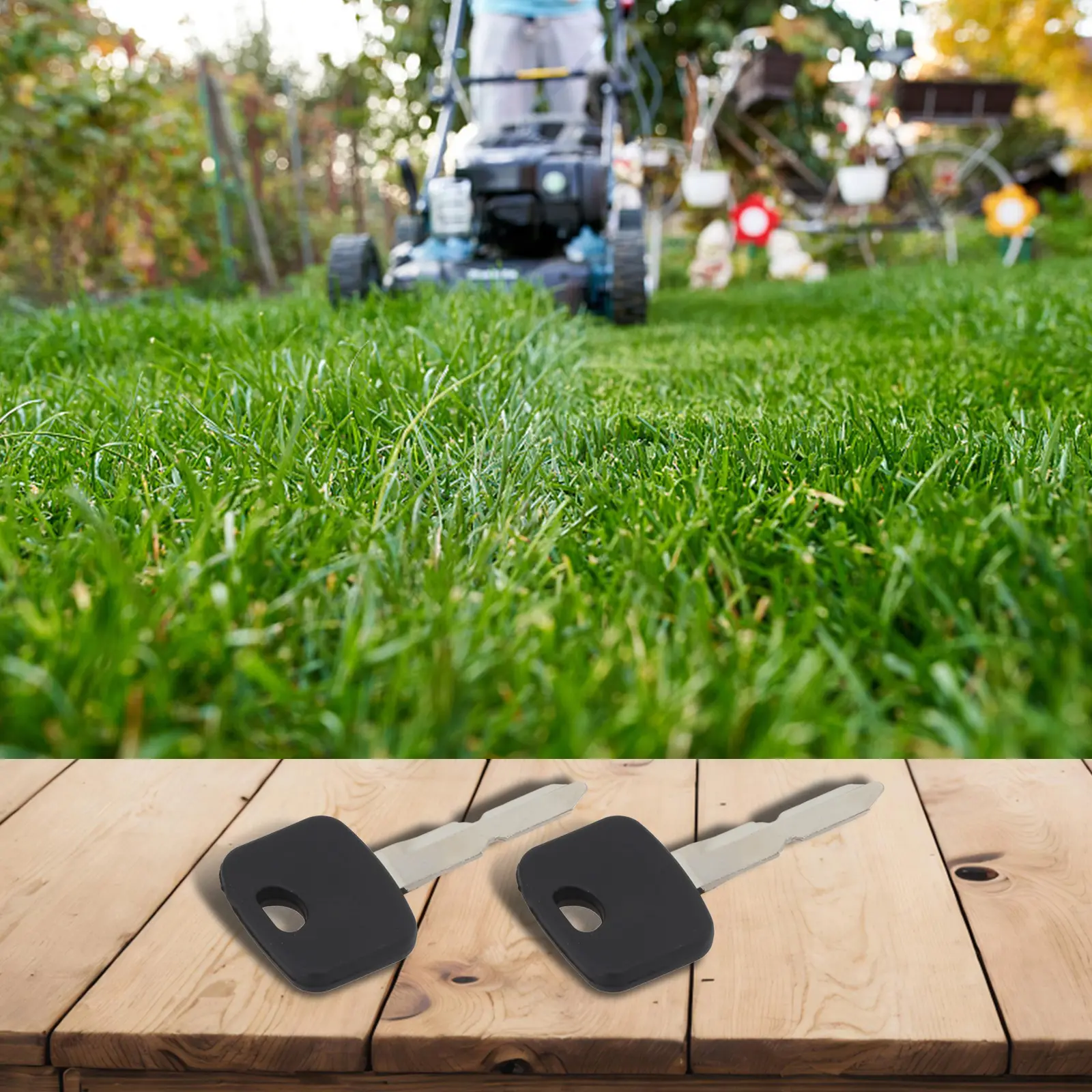 Perfect Fit Lawn Mower Keys Lawn Mower Spare Parts High-Quality Materials Secure Fit Convenient Spare Garden Maintenance