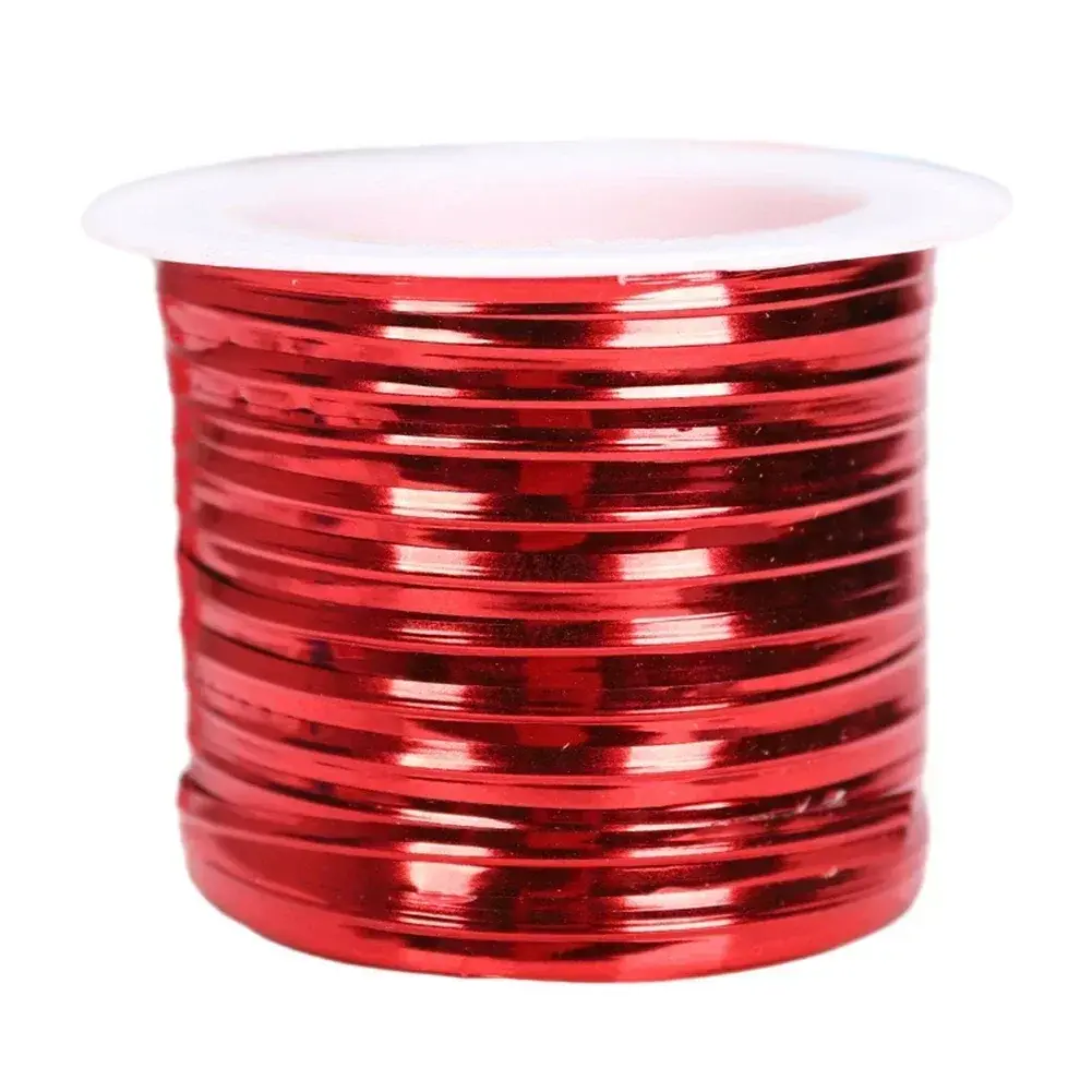 Wire Tie Multicolor Gift Packaging Wrap Ribbon Rope Food Bread Bag Sealing Tying Twine For Home Kidtchen Supplies