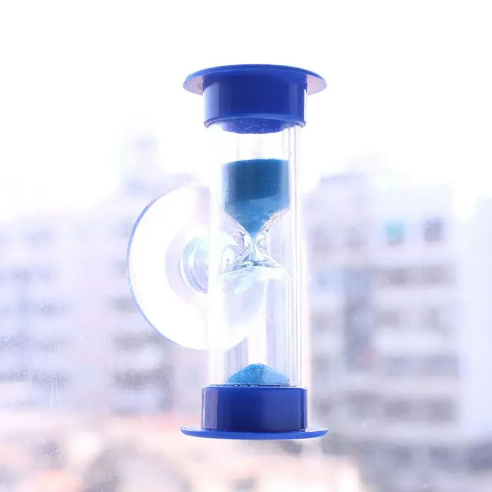 3 Min Blue Hourglass Sandglass Sand Clock Timers Sand Timer Shower Timer Tooth Brushing Timer Children Time Toys Gift