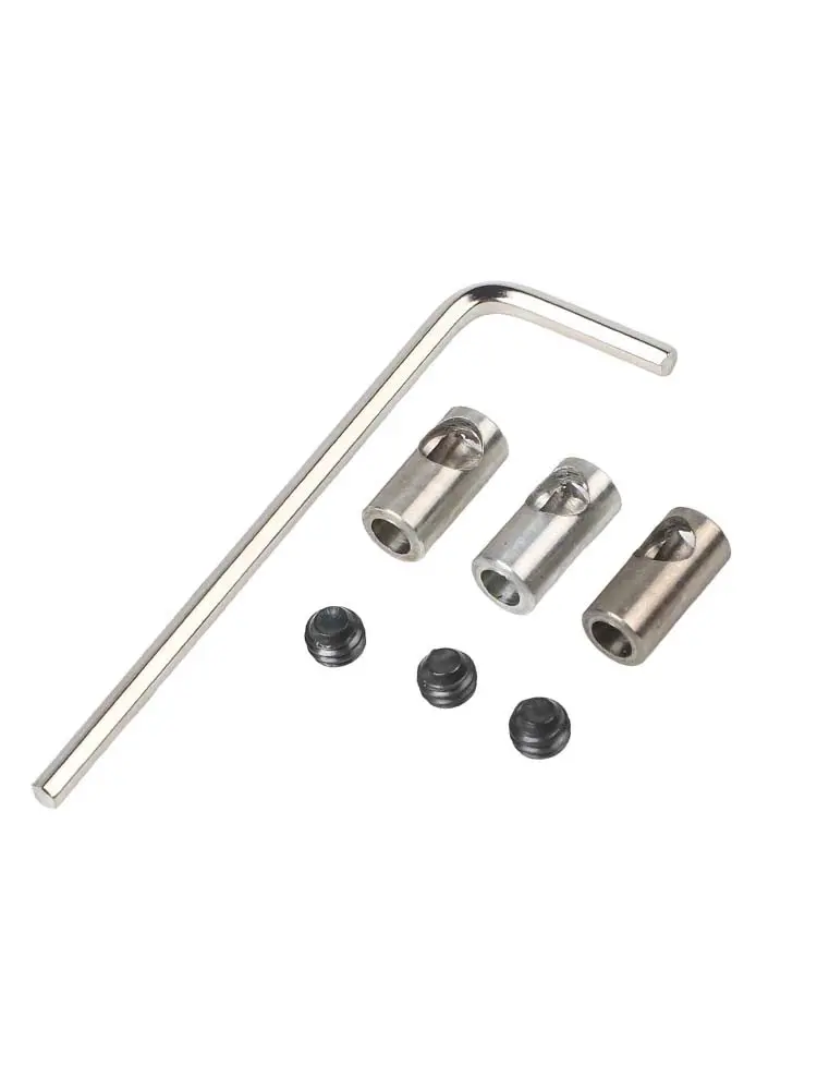 For 3650 550 540 RC Motor Sleeve Adapter Pinion Reducer Screws Shaft 3.175mm To 5mm Axle Change-Over Steel Hot