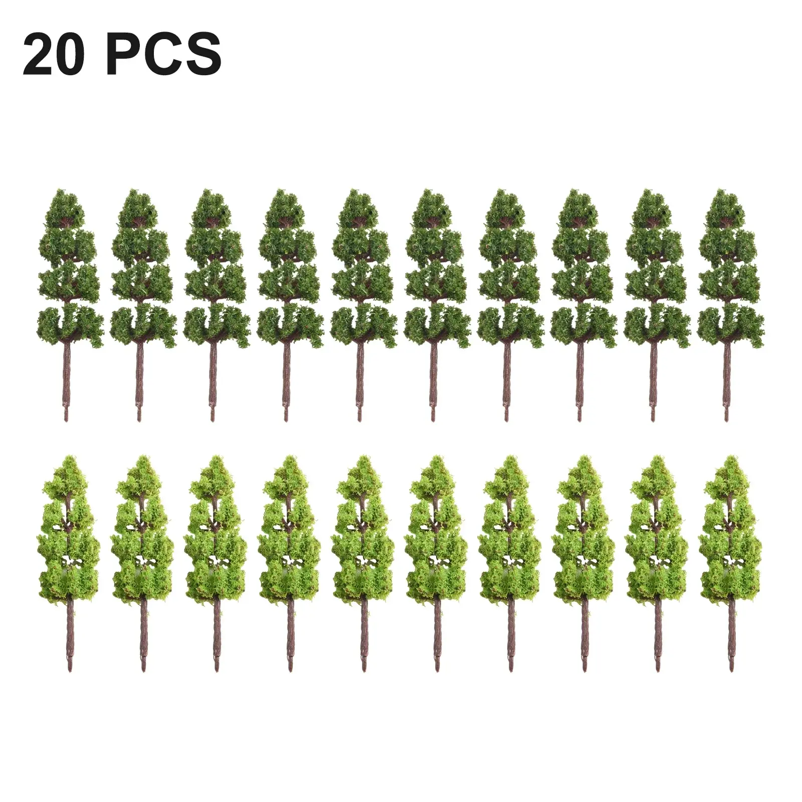 10/20/30pcs Fake Trees Artificial Miniature Tree Scenery Railroad Decoration Building Landscape Accessories DIY Diorama Garden
