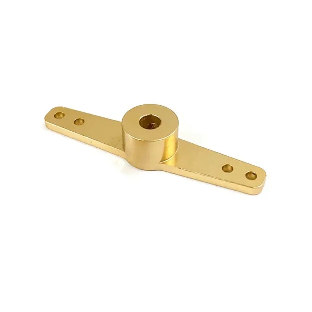 High Quality Aluminum Alloy Double Steering Tiller Arms for RC Model Car Boat Reliable Transmission and Easy Installation