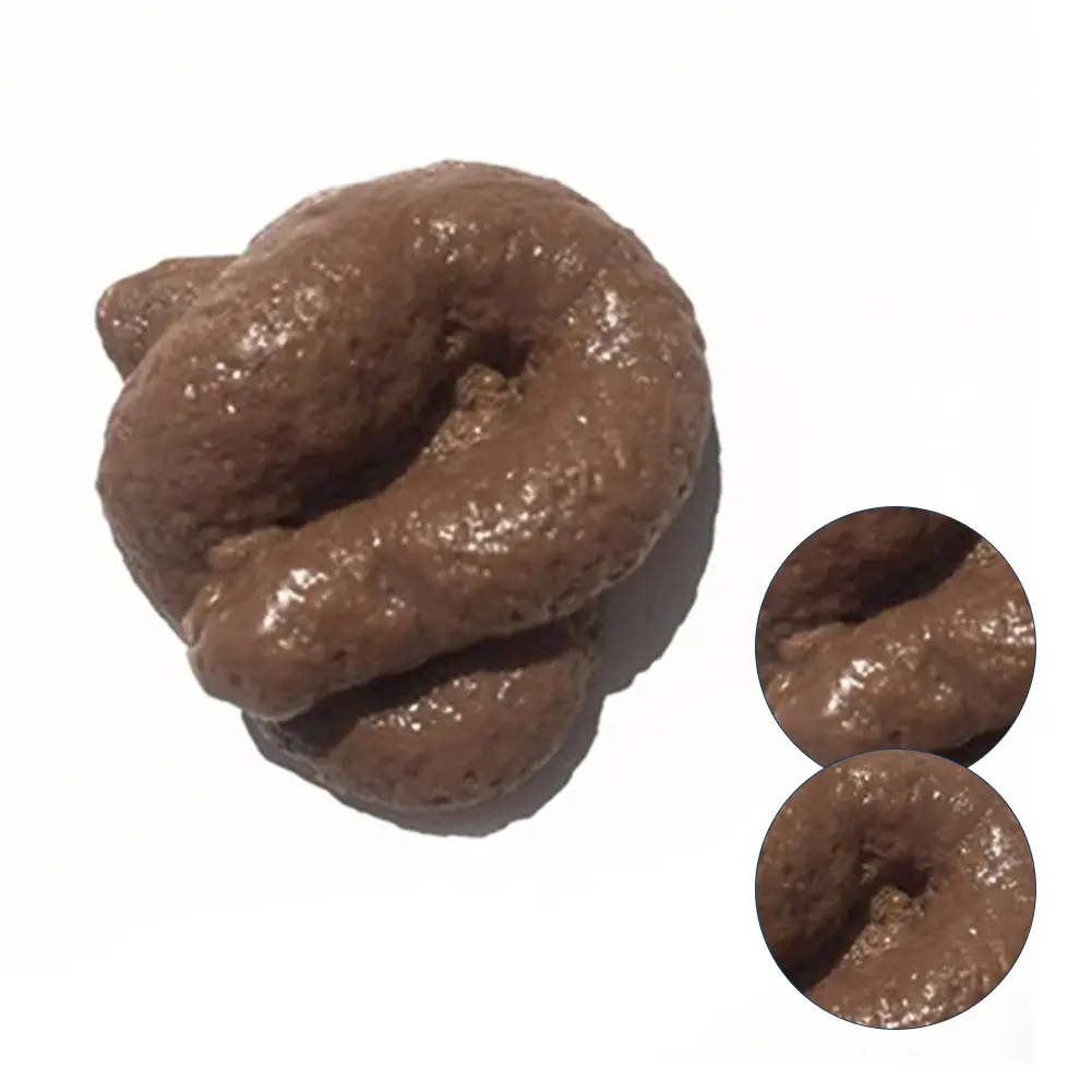 Realistic Fake Poop Regular Artificial Joke Fun Party Supplies All Occasions Prank Poop Soft Sticky Waste Turd