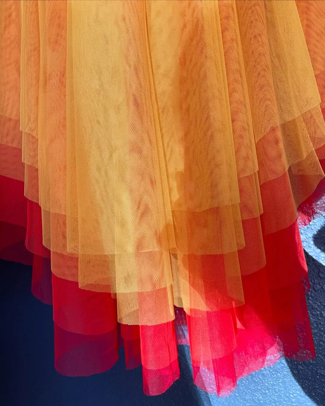 Mix-Color Tutu Skirts For Women Layered Tulle Birthday Party Skirt Elastic Waist Draped Ruffles Mesh Summer Skirts Custom Made