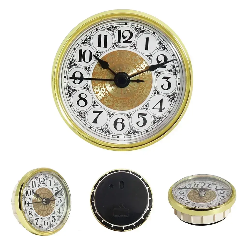 Classic Clock Craft Quartz Watch Insert 70mm Movement For Home DIY Crafts Clock Mechanism Inserts For Needlework Antiqu
