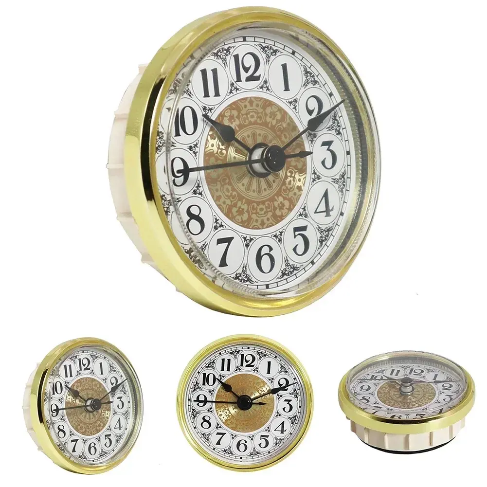 Classic Clock Craft Quartz Watch Insert 70mm Movement For Home DIY Crafts Clock Mechanism Inserts For Needlework Antiqu