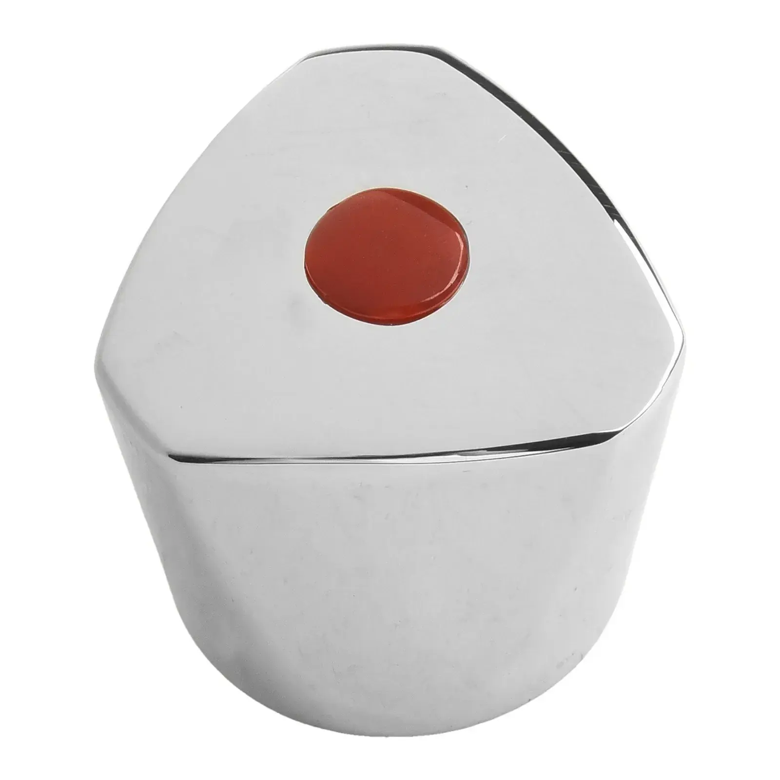 Accessories Bathroom Parts Hand Lever Sink Parts Rotary Handle Faucet Handles Cold Warm Red Silver Versatile Usage