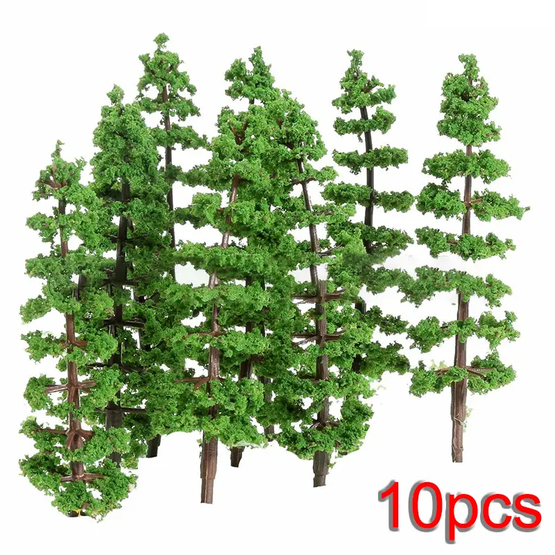 50/20/10pcs 2.8-9cm Model Trees Mini Landscape Decoration Railway Diorama Scale Architectural Model Train Layout DIY Kit