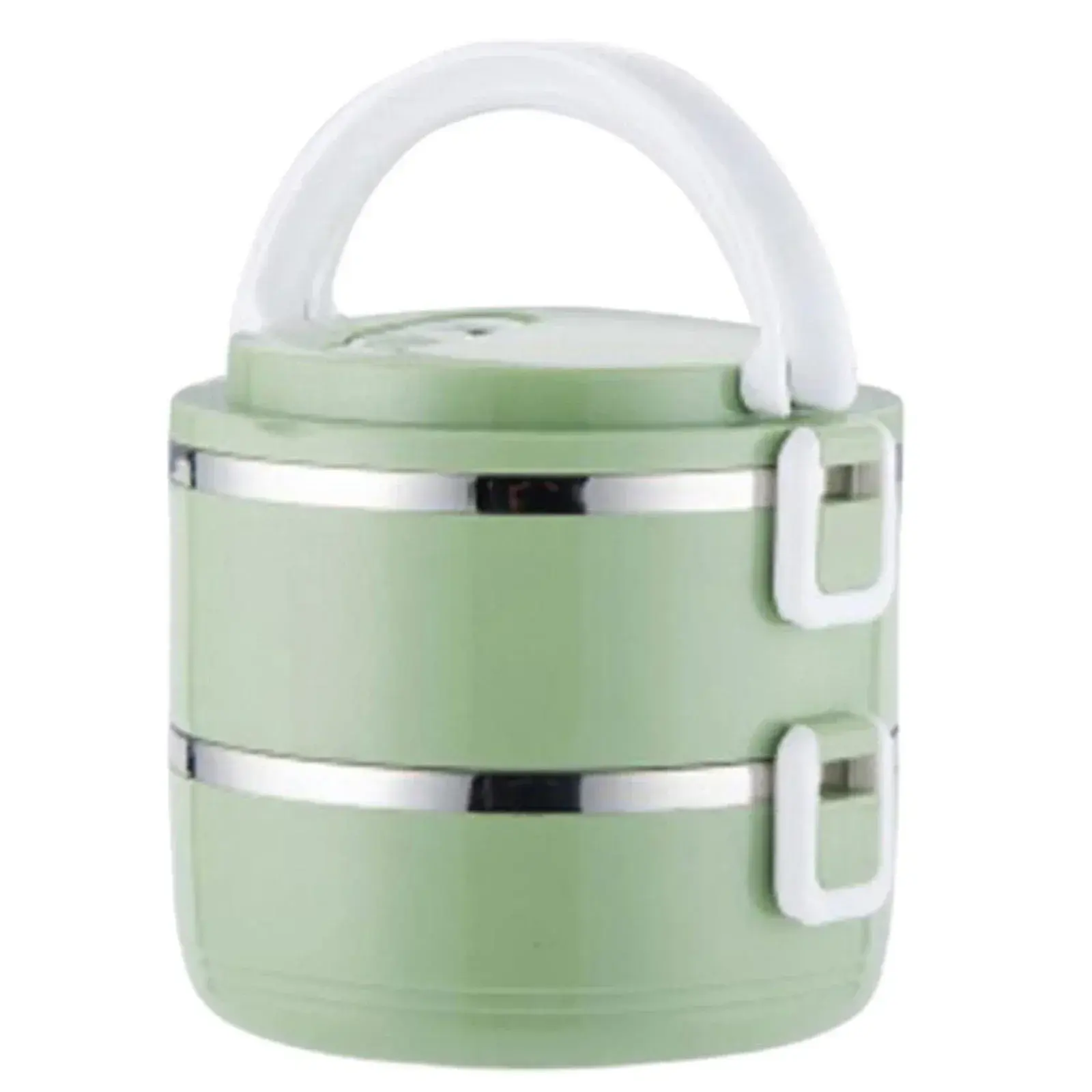 Stainless Steel Lunch Box Multi-Layer Insulation Lunch Box Thermal Food Container Blue Green Bento Box Leak-proof Container