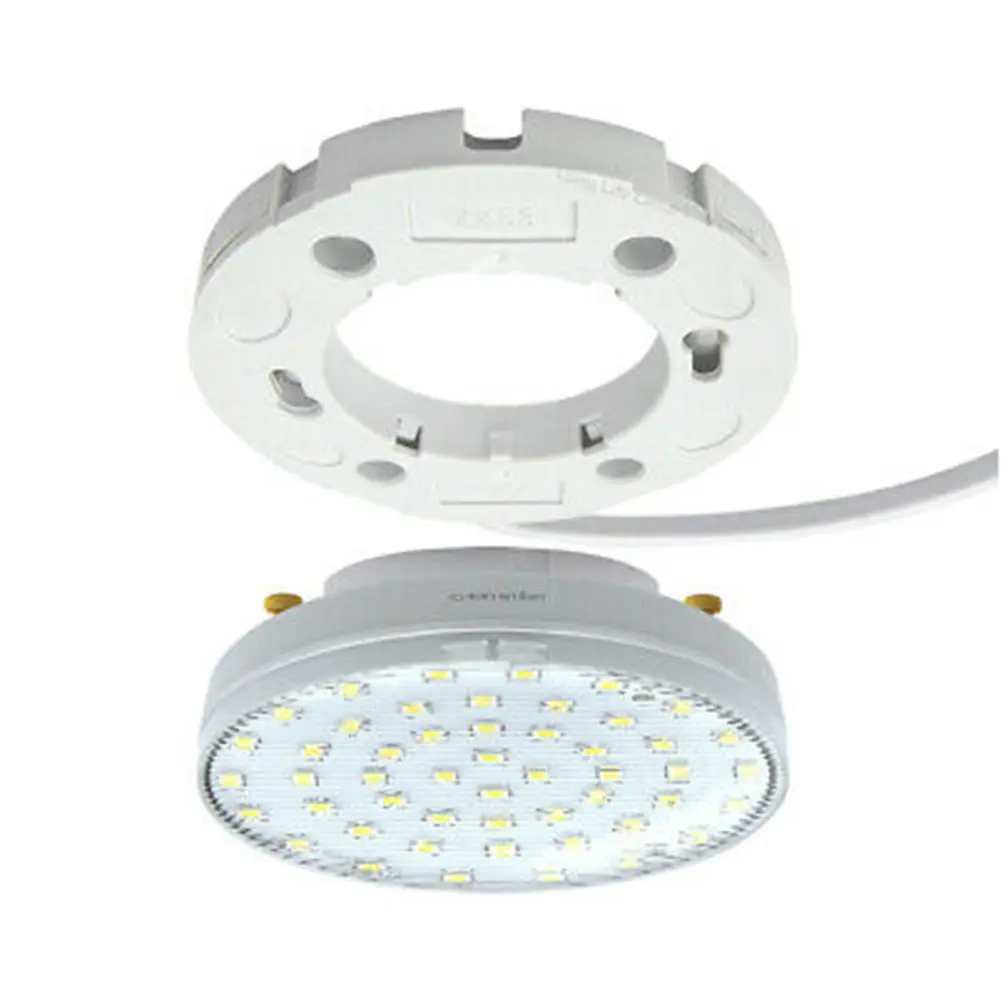 5pc GX53 Base Fitting For GX53 Lamps Fly Leads For LED And CFL GX53 Light Bulb Fitting 10CM Ceiling Wall Lamp Holder