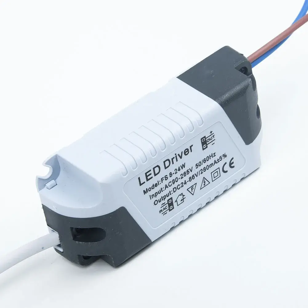 LED Driver 280mA 8-24W AC 110V 220V To DC 24V Lighting Transformator Convert Light Lamps Lighting Waterproof Electric Supply