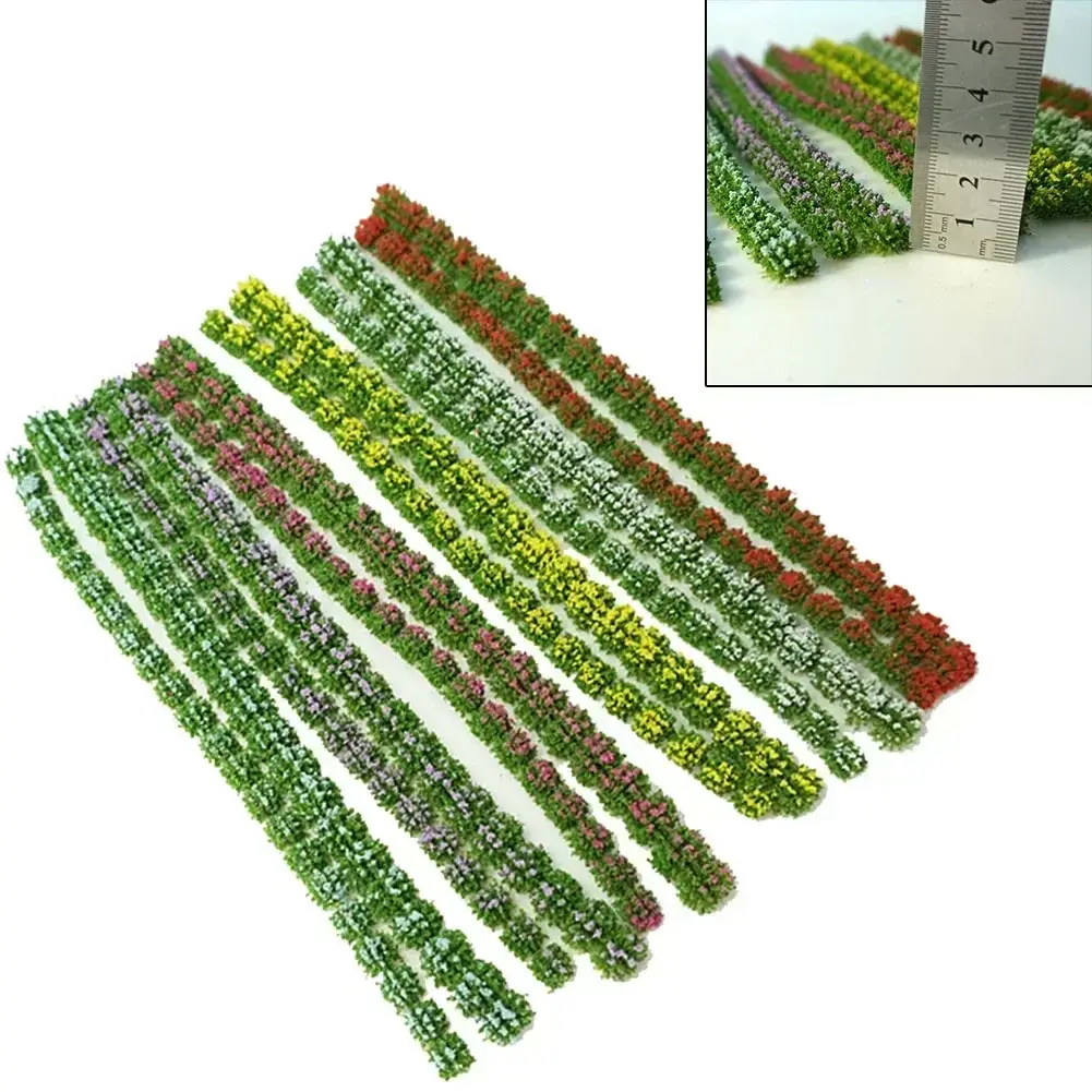 Self Adhesive Static Grass Tufts Model Railway Wargame Scenery Railroad Modelling Diorama Miniature Building Sand Table Model
