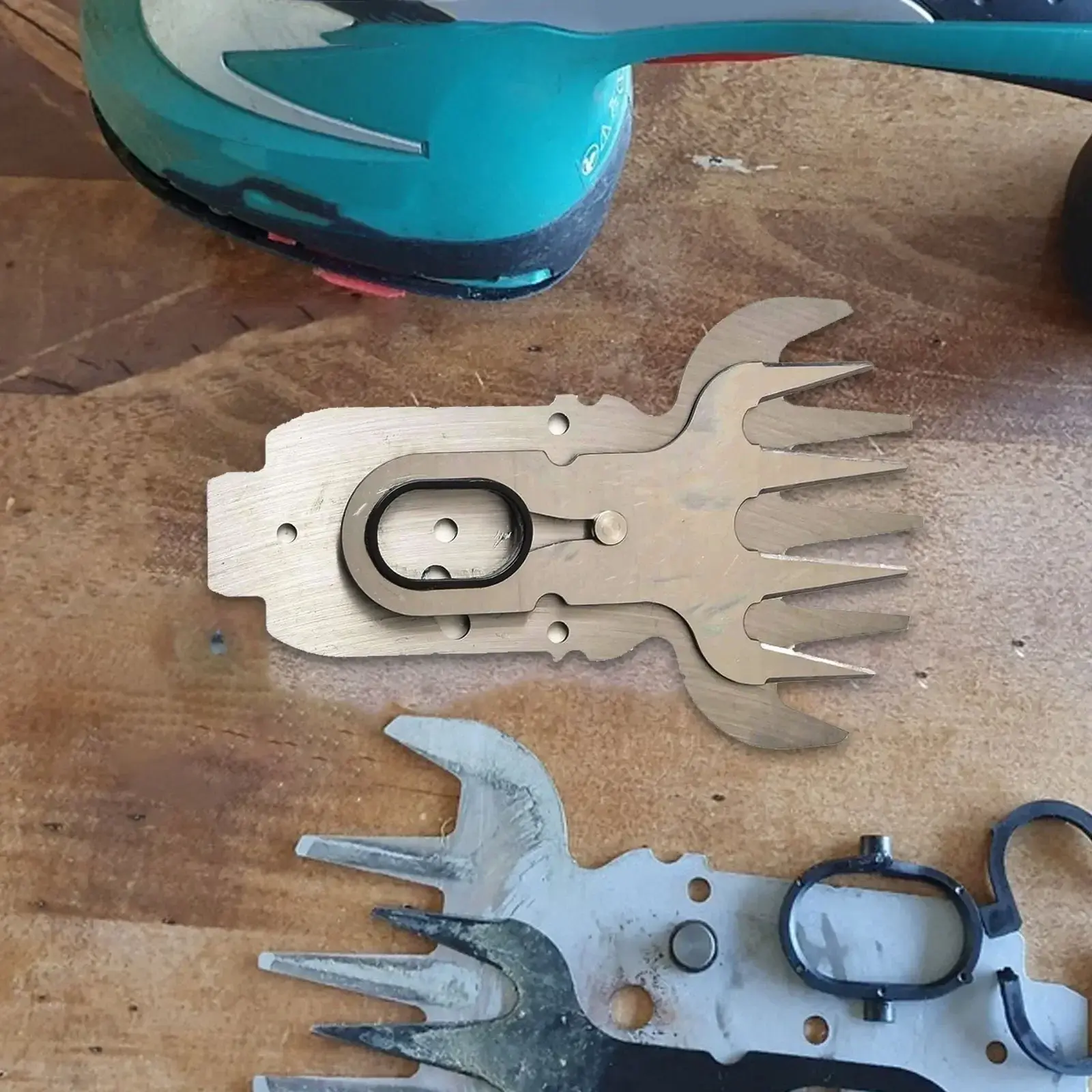 For Bosch ASB 10.8 Li Cordless Shear Blade Grass Shear Replacement Blade Grass Trimming Silver Optimal Working Width