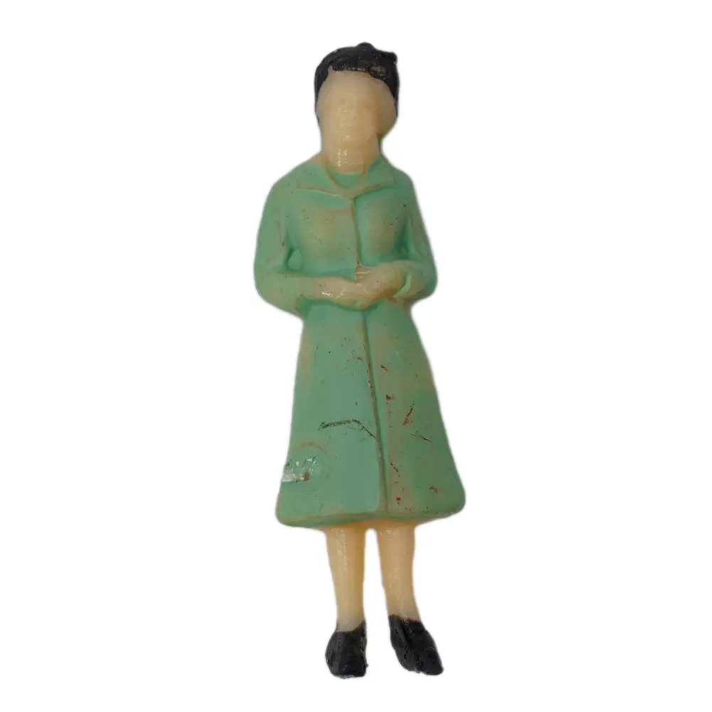 100Pcs 1:50 Scale Model Miniature Figures N Scale Painted Scenes Modelling People Assorted Poses Multicolor Passenger