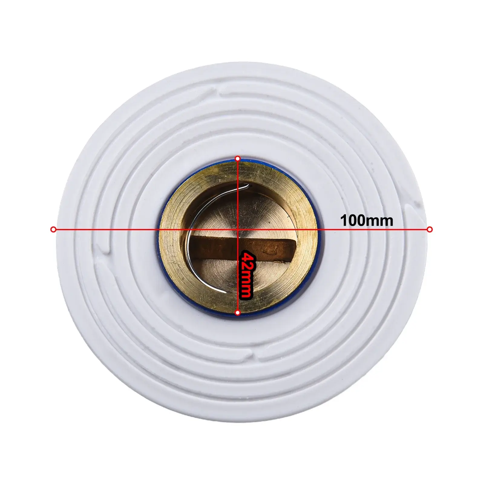 Sink Strainer Floor Drain 100*42*45mm Plastic Copper Fast Drainage Study Backflow Preventer Easy Installation Exquisite