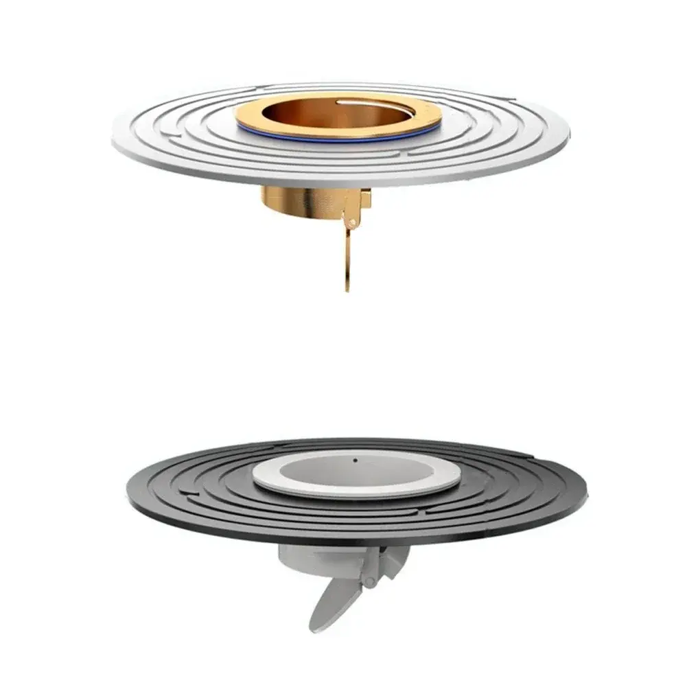Sink Strainer Floor Drain 100*42*45mm Plastic Copper Fast Drainage Study Backflow Preventer Easy Installation Exquisite