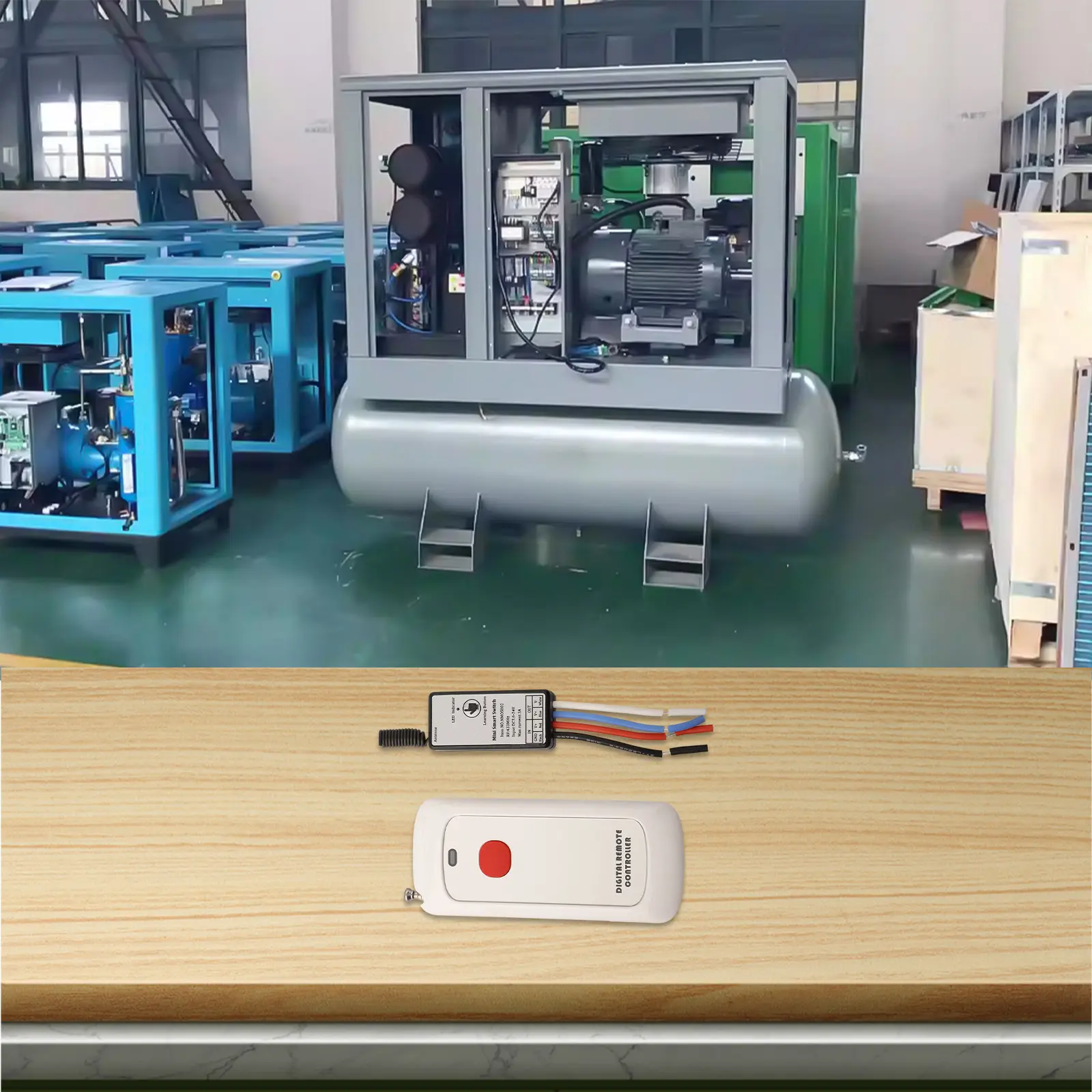Compact Wireless Remote Control Feeder Activator Compatible with Standard 6V and 12V Feeders for Easy Activation