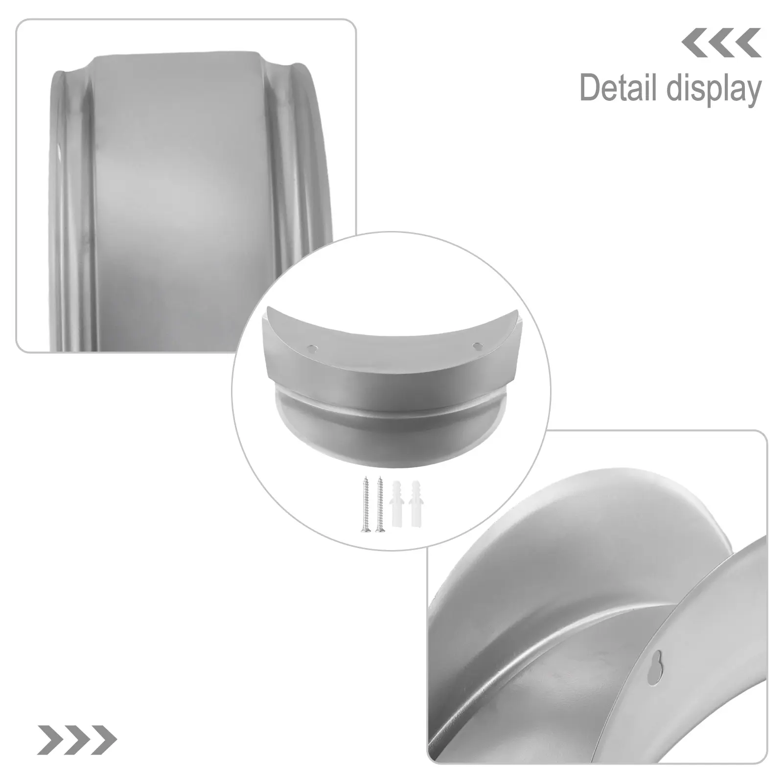 For Exterior Wall For Garage Wall Hose Hanger For Wall Wall Mount Hose Holder For Garden Space-Saving Solution