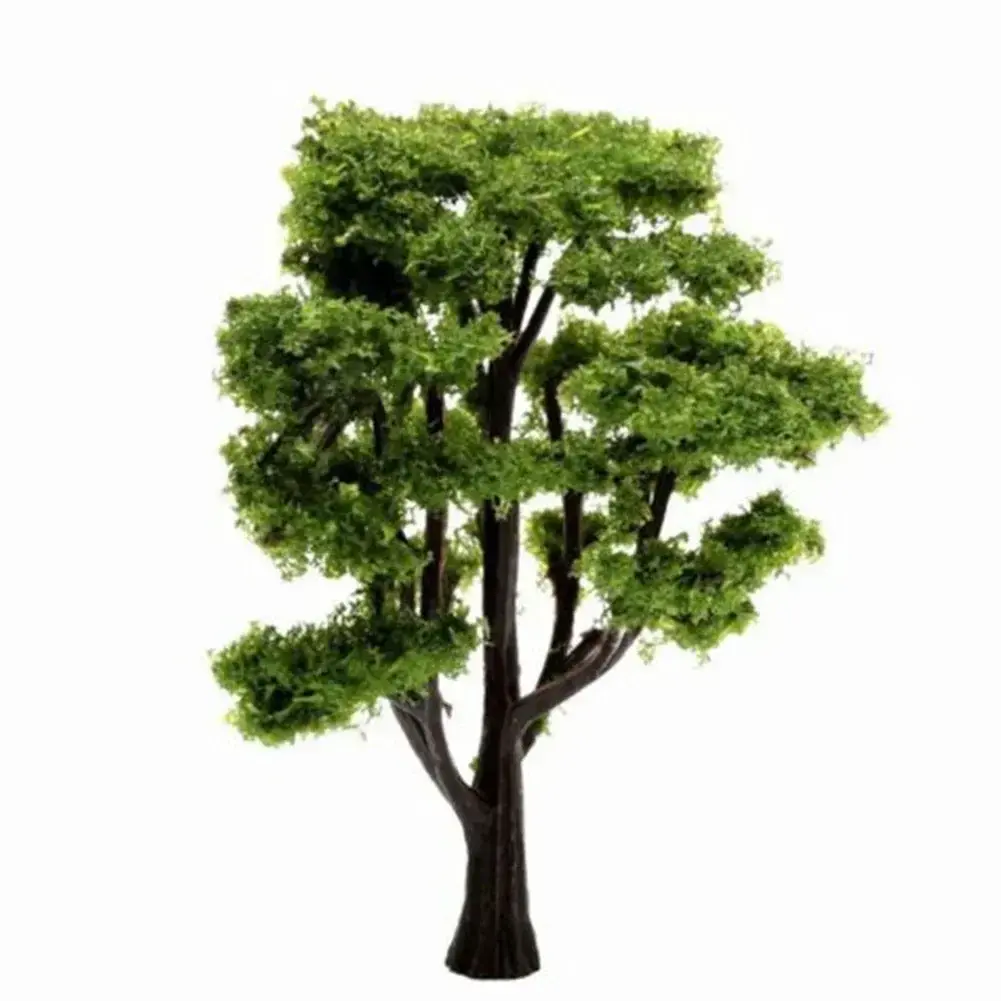 10 Pieces Model Tree 1:100 -1:150 Train Railway Model Tree Landscape Diorama Arrangement Artificial Tree 8cm 10cm