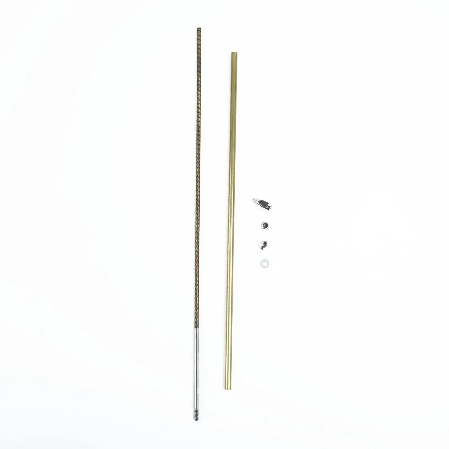 Flexible Shaft High Quality RC Boat Flexible Shaft 4mm CW/CCW Direction with Prop Nut Drive Dog and 350mm Length
