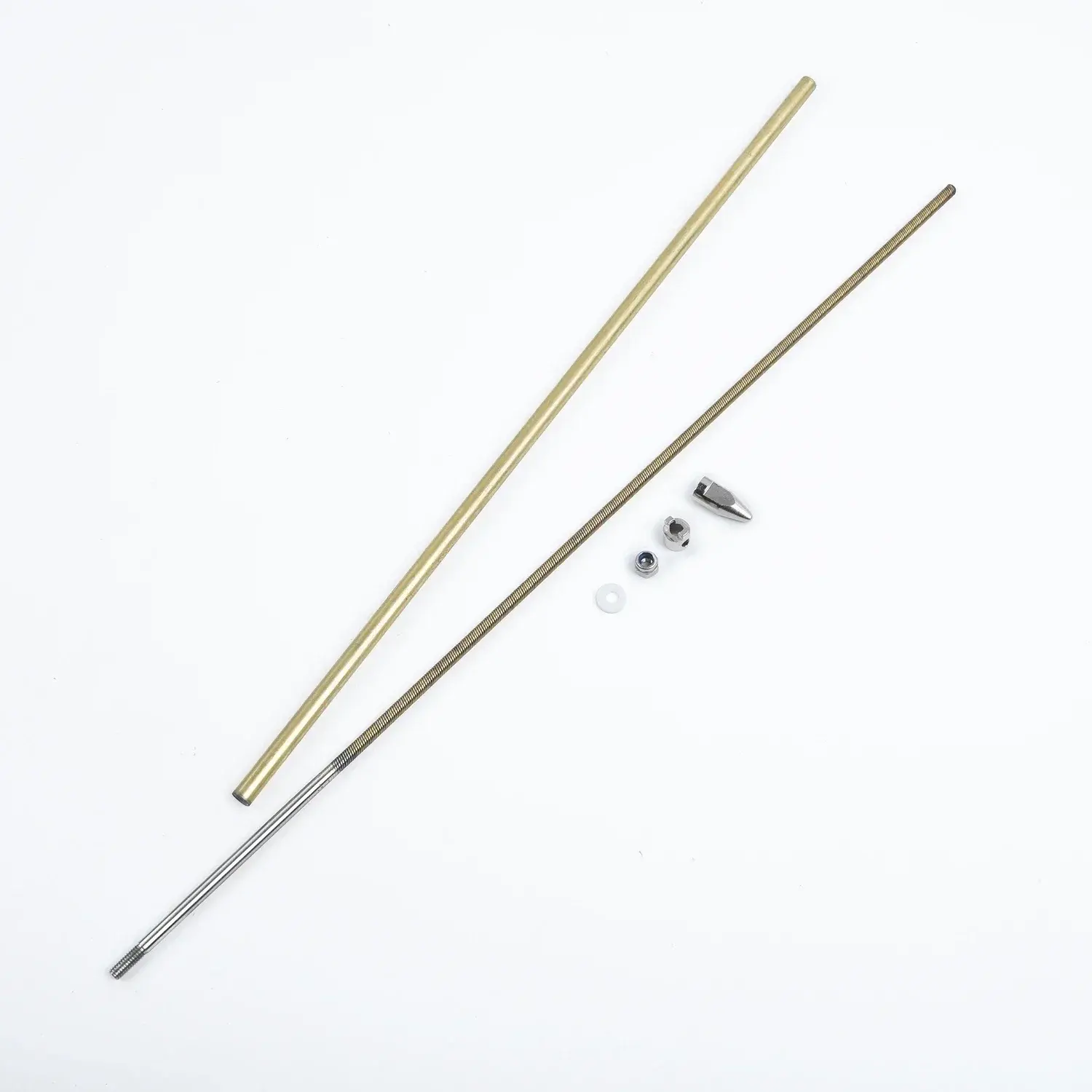 Flexible Shaft High Quality RC Boat Flexible Shaft 4mm CW/CCW Direction with Prop Nut Drive Dog and 350mm Length
