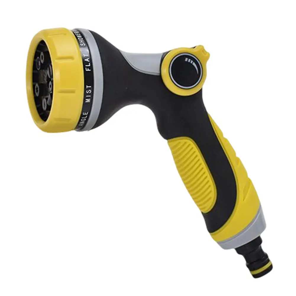 For Car Wash 10 Functions Hose Nozzle Car Wash Nozzle Adjustable Water Pressure Wear-resistant Corrosion-resistant