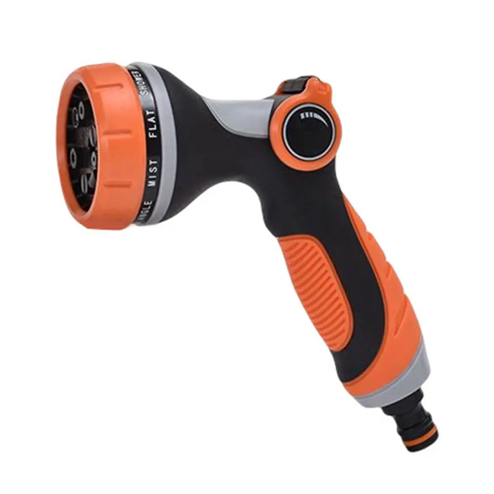 For Car Wash 10 Functions Hose Nozzle Car Wash Nozzle Adjustable Water Pressure Wear-resistant Corrosion-resistant