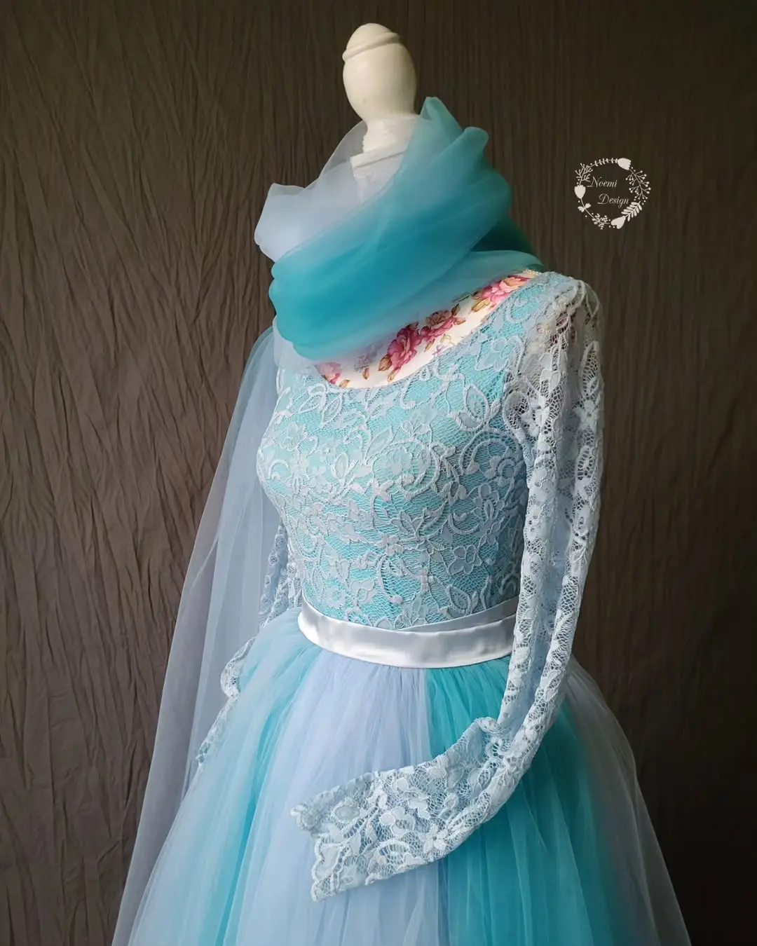 Pretty Draped Mix-Colored Long Train Tulle Skirts Soft Tulle Skirts For Wedding Bridal Skirt Prom Party Skirt Customized