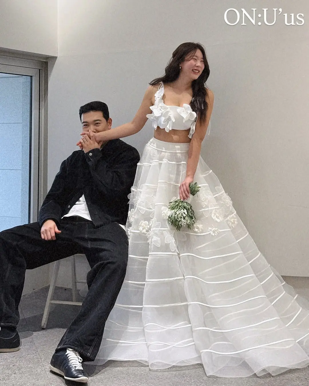 Fashion White Organza Mesh Bridal Skirt Korean Women Skirts For Wedding Gorgeous A-line Floor Long Formal Skirt Custom Made 2025