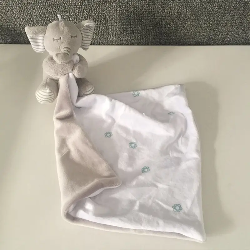 Baby Appease Towel Plush Bunny Elephant Toys Soft Stuffed Animals Infant Comfort Sleeping Nursing Cuddling Blankie