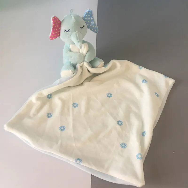 Baby Appease Towel Plush Bunny Elephant Toys Soft Stuffed Animals Infant Comfort Sleeping Nursing Cuddling Blankie