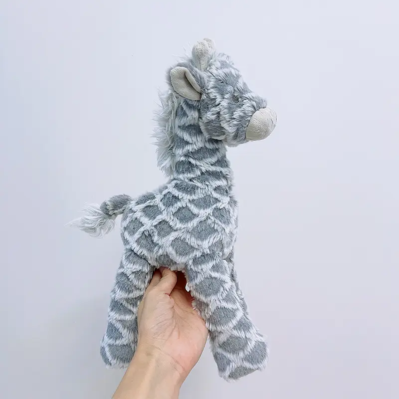 Baby Plush Stuffed Toys Cartoon Giraffe Soothe Appease Toy For Newborn Soft Comforting Sleeping Doll Gift