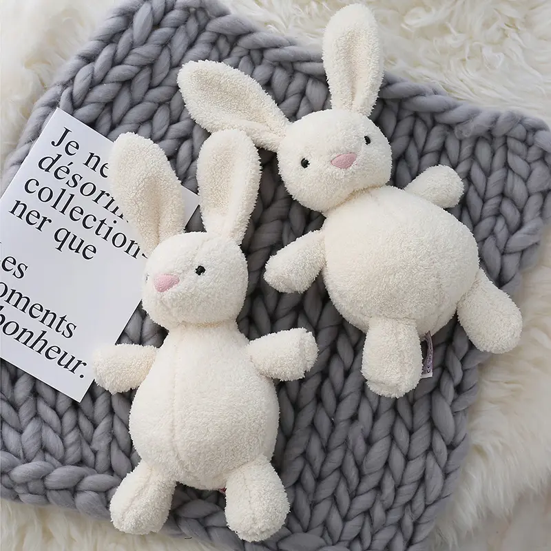 Soft Stuffed Animal Rabbits Doll White Rabbit Toys For Baby Children Birthday Christmas Gifts