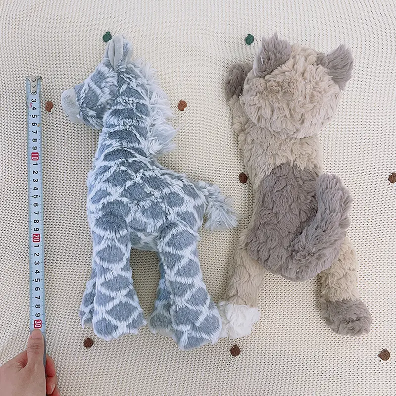 Baby Plush Stuffed Toys Cartoon Giraffe Soothe Appease Toy For Newborn Soft Comforting Sleeping Doll Gift