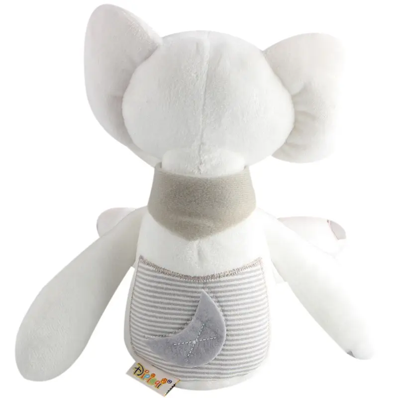36cm white elephant Stuffed Animal Toys for Baby Cute Long Leg Babies Appease Toy