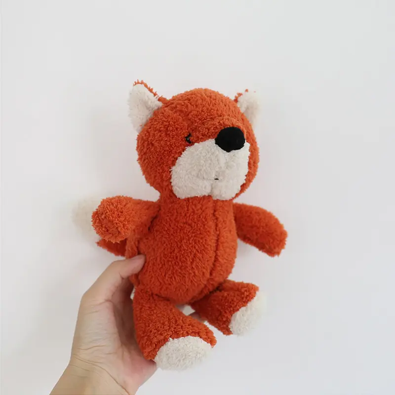 25CM Sheep Fox Dog Toy Doll Cartoon Animal Plush Toys For Kids Birthday Gift