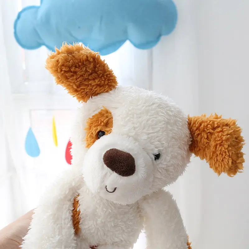 30 cm Cute Fluffy Bear Plush Toy Stuffed Cartoon Animals Yellow Duck Pig Dog Monkey Baby Plushies Dolls For Kid