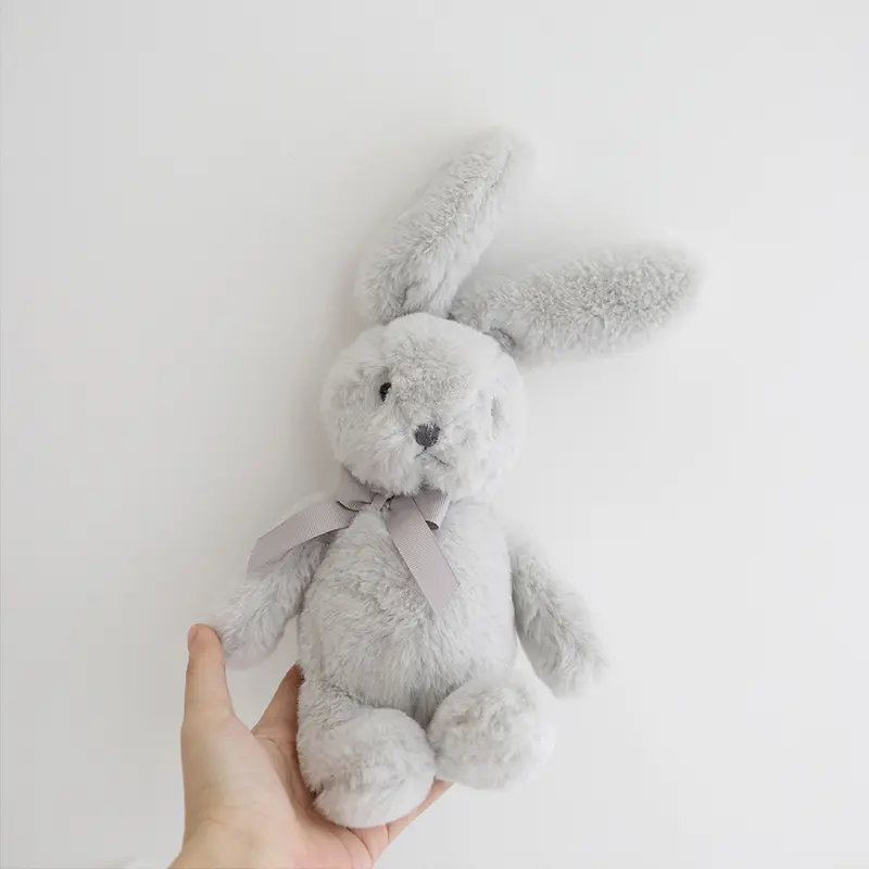 25cm Rabbit Plush Toys Cute Long Ears Bunny Doll For Children Soft Plush Stuffed Animal Appease Sleeping Toys