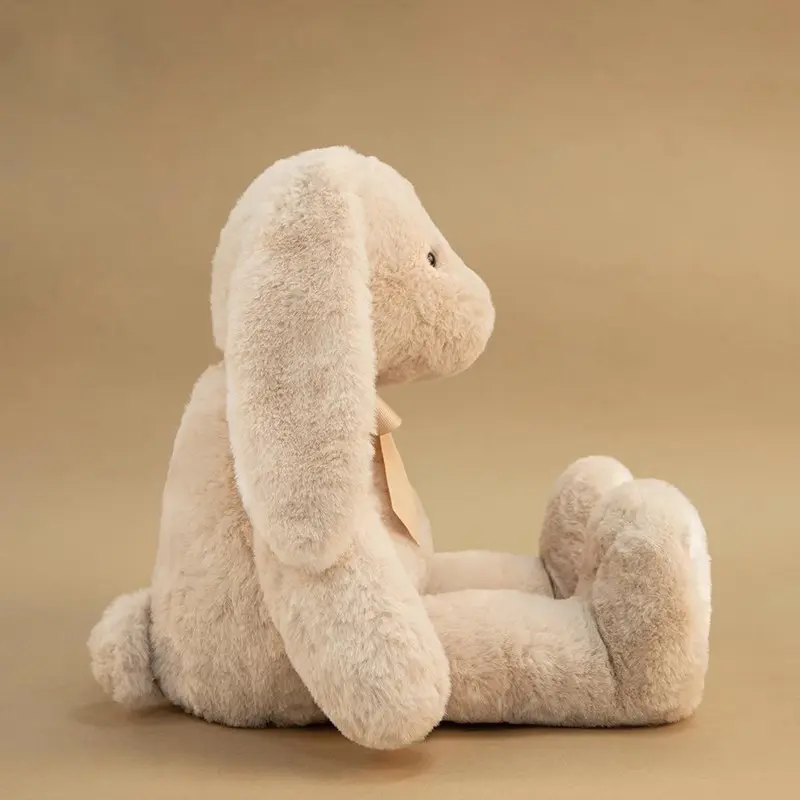 31cm Cute Cuddle Rabbit Plush Toy Soft Stuffed Long Ears Bunny Doll Funny Baby's Sleeping Toys Kids Gifts