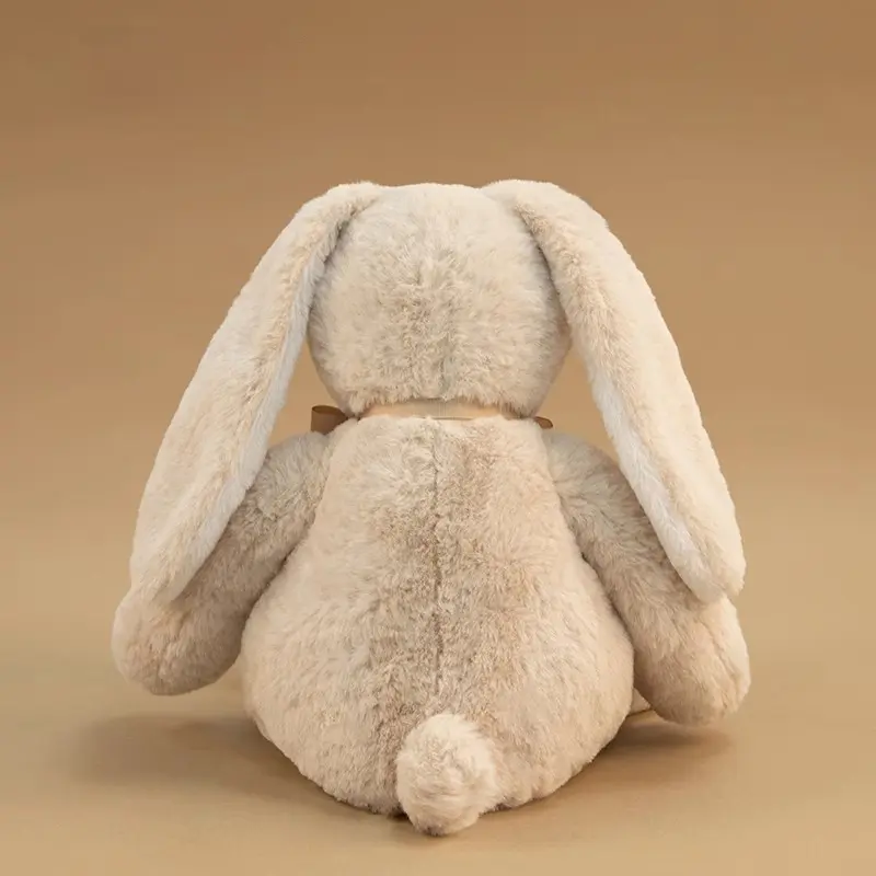 31cm Cute Cuddle Rabbit Plush Toy Soft Stuffed Long Ears Bunny Doll Funny Baby's Sleeping Toys Kids Gifts
