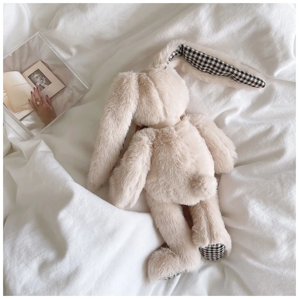 32cm Plush Bunnies Soft Stuffed Animals with Long Ears Cute Bunny Rabbit Toys for Baby