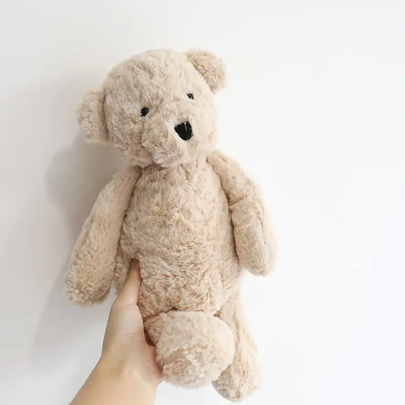 40cm Soft Fluffy Bear Doll Birthday Gifts For Kids Baby Lovely Bears Appease Toy Cute Plush Stuffed Animal Sleeping Toys