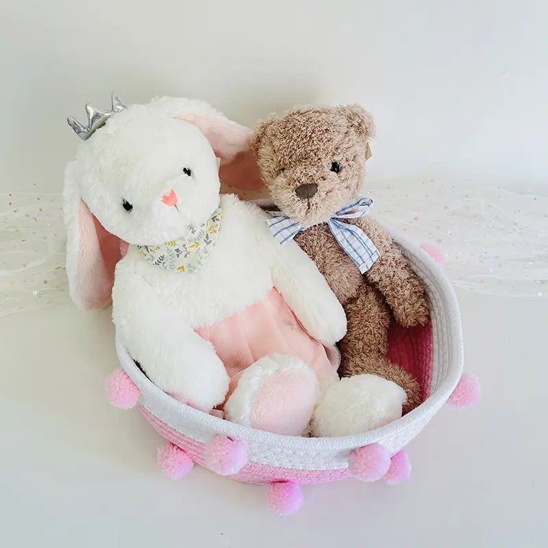 Super Soft Rabbit Doll Baby Soft Plush Toys For Children Bunny Teddy Bear Sleeping Mate Stuffed &Plush Animal Baby Toy