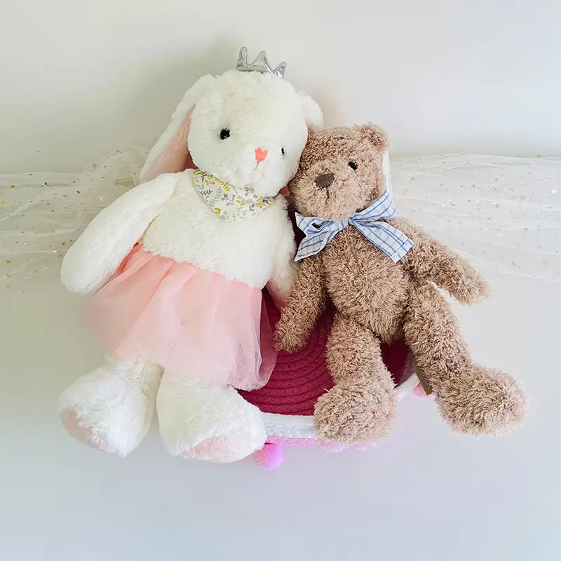 Super Soft Rabbit Doll Baby Soft Plush Toys For Children Bunny Teddy Bear Sleeping Mate Stuffed &Plush Animal Baby Toy