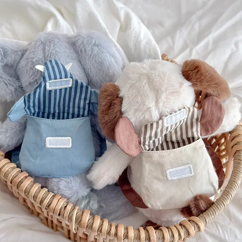 22m Backpack Elephant Dog Plush Doll Cute Cartoon Soothing Animal Comfort Doll Home Bedroom Kids Gifts