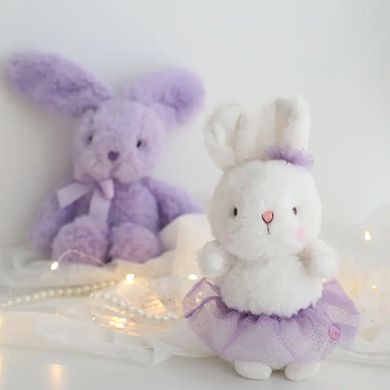 Soft Plush Toys For Children Bunny Sleeping Mate Stuffed Plush Animal For Baby Cute Rabbit Dolls