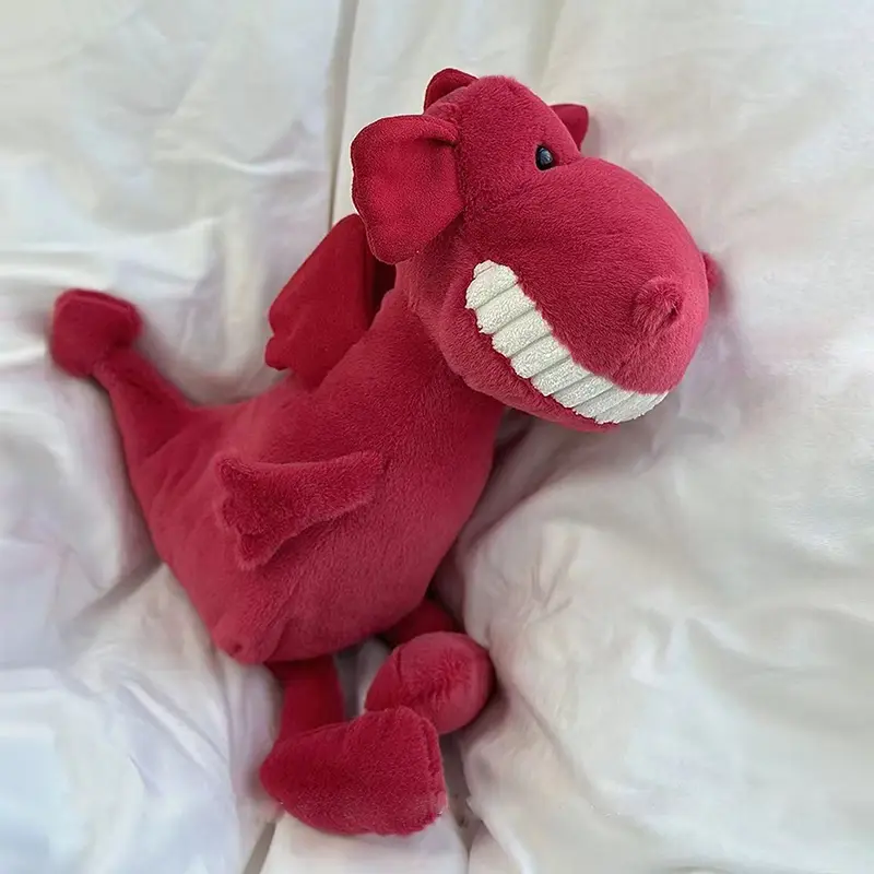 35cm Lovely Dinosaur Plush Toys Super Soft Cartoon Stuffed Animal Dino Dolls for Kids Baby Hug Doll Sleep Pillow Home Decor